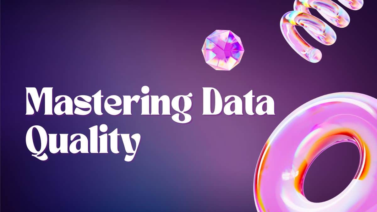 Mastering Data Quality Best Practices for IT Directors and Senior Managers